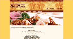 Desktop Screenshot of chinatown-bonn.de